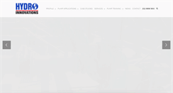 Desktop Screenshot of hydroinnovations.com.au